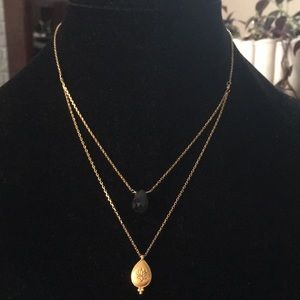 Satya Double Strand Lotus Necklace